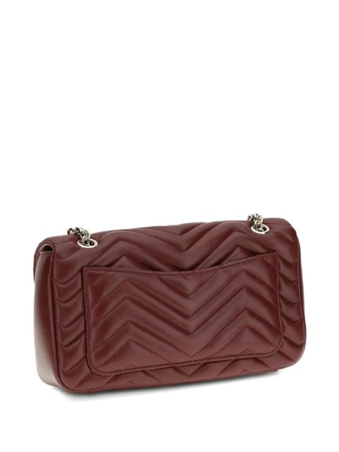 Gucci medium GG Marmont shoulder bag - Red - zdjęcie produktu nr 2