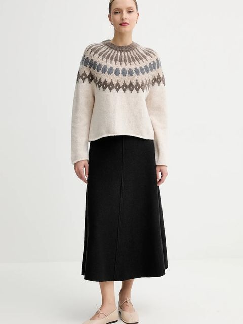 Marc O'Polo spódnica z dodatkiem wełny