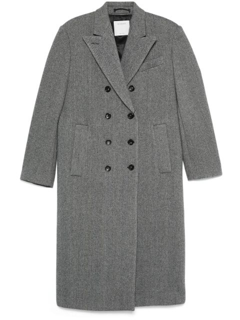 Sportmax herringbone coat - Black - zdjęcie produktu nr 1