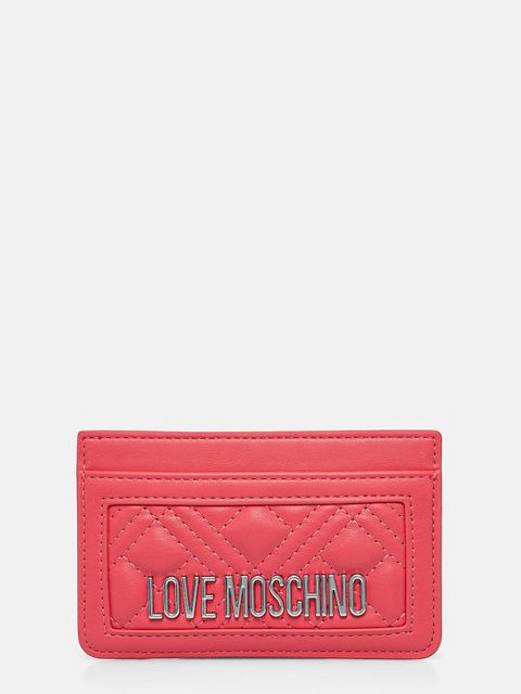 Love Moschino portfel damski kolor różowy JC5659PP0MLA0615 - zdjęcie produktu nr 1