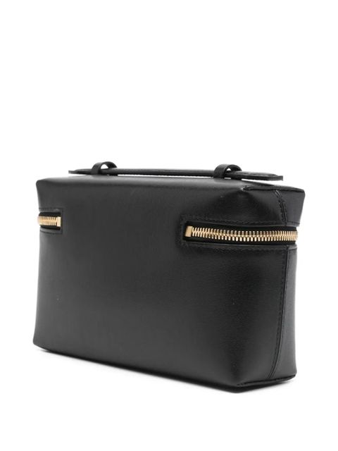 Victoria Beckham The Vanity leather mini clutch bag - Black - zdjęcie produktu nr 2