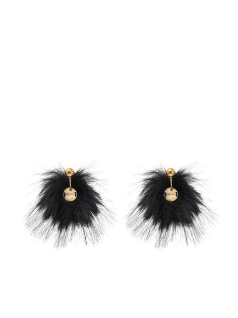 Simone Rocha crystal pompom earrings - Silver - zdjęcie produktu nr 2