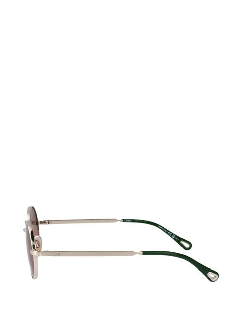 Chloé round-frame sunglasses - Silver