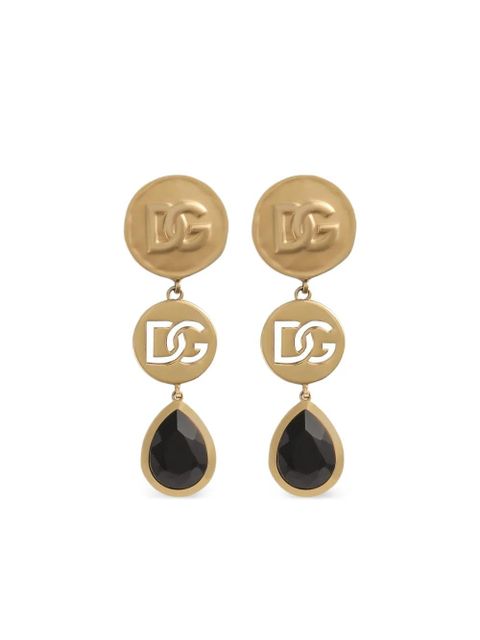 Dolce & Gabbana DG drop earrings - Gold - zdjęcie produktu nr 1