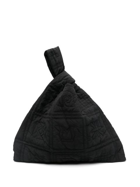 Nanushka large Wristlet tote bag - Black - zdjęcie produktu nr 2