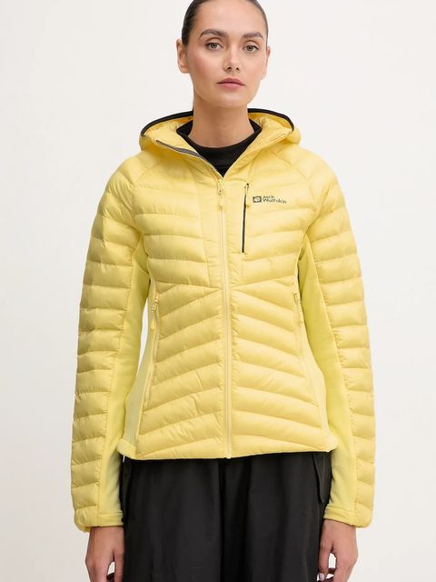 Jack Wolfskin kurtka sportowa Routeburn Pro kolor żółty 1207192 - zdjęcie produktu nr 1