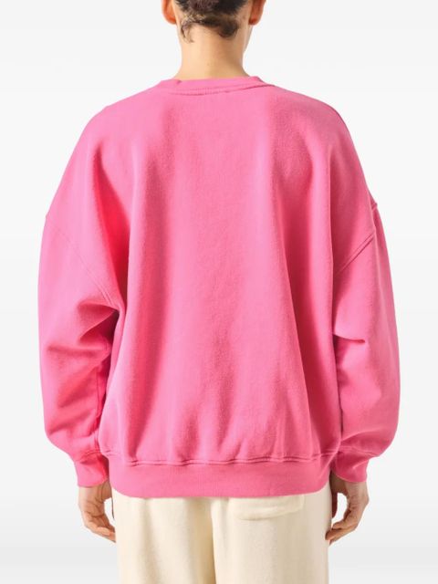 American Vintage Plizzy round-neck sweatshirt - Pink