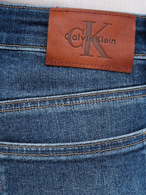 Calvin Klein Jeans jeansy damskie kolor granatowy LV047D903G