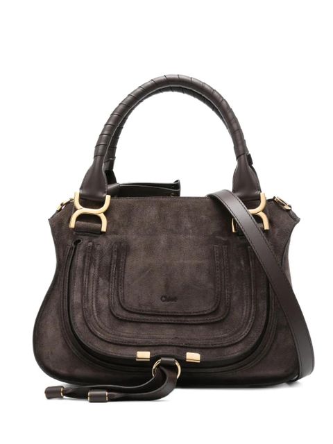 Chloé small Marcie tote bag - Brown - zdjęcie produktu nr 1