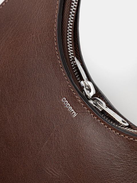 Coperni torebka skórzana Soft Swipe kolor brązowy COPBA108F6064