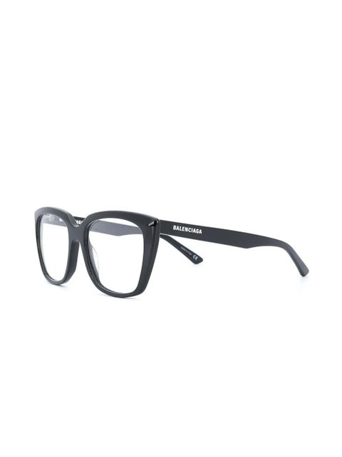 Balenciaga Eyewear Square Glasses - Black - zdjęcie produktu nr 2