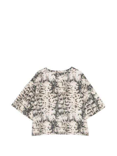 PINKO beaded-embellishment T-shirt - Neutrals - zdjęcie produktu nr 2