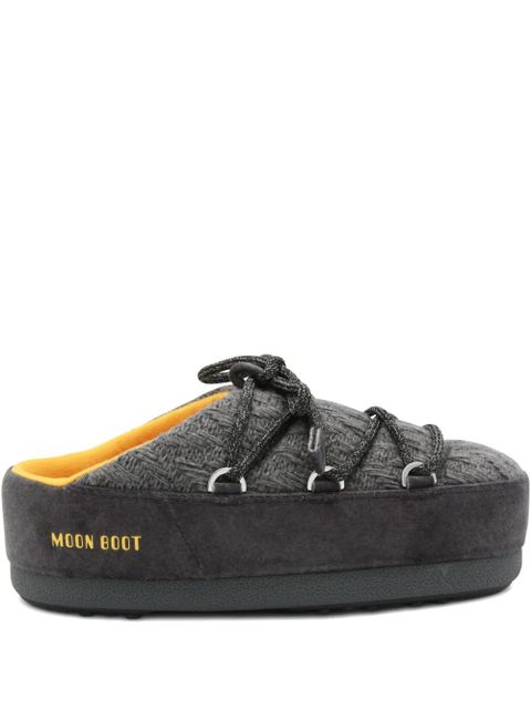 Moon Boot x Guest In Residence lace-up mules - Grey - zdjęcie produktu nr 1