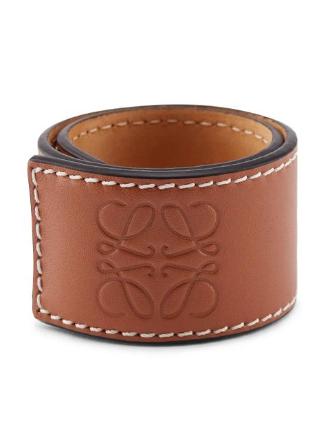 LOEWE Anagram slap wrap bracelet - Brown - zdjęcie produktu nr 1