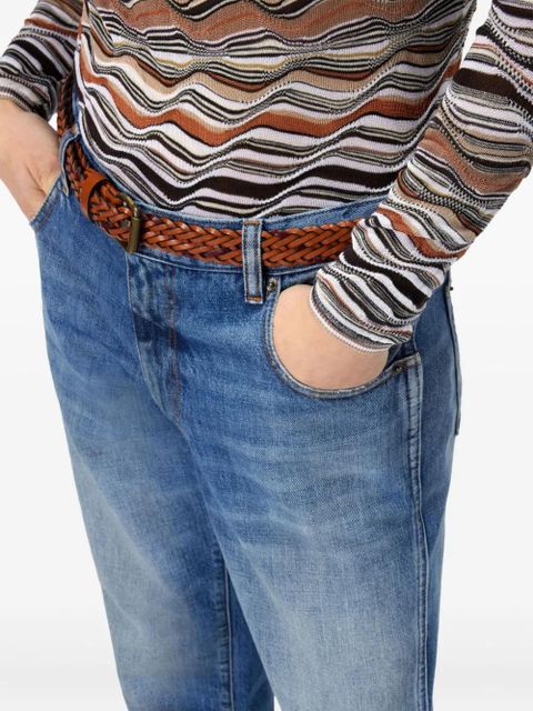 Missoni high-waisted flared-leg jeans - Blue