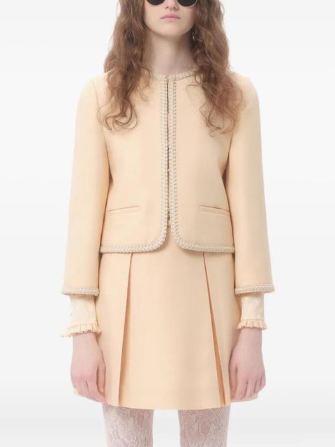 Valentino Garavani Crepe Couture jacket - Neutrals
