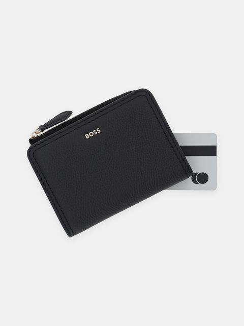 BOSS portfel skórzany Lenah Small Wallet