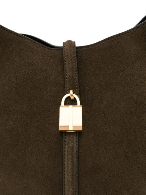 DeMellier Siena suede bucket bag - Brown