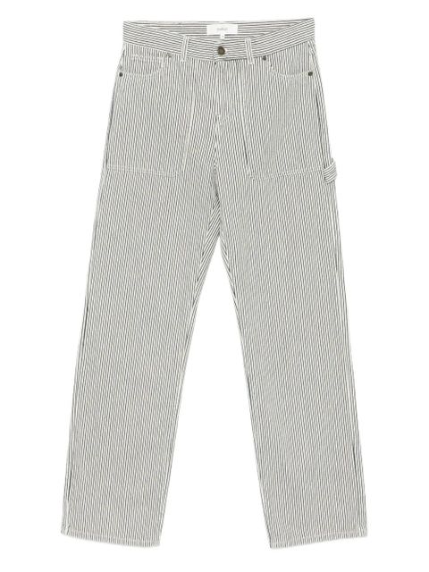 Ba&Sh Carpenter striped trousers - Neutrals - zdjęcie produktu nr 1