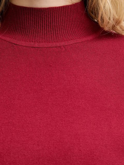 Answear.LAB sweter z kaszmirem damski kolor czerwony