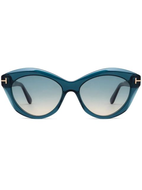 TOM FORD Eyewear Toni sunglasses - Blue - zdjęcie produktu nr 1