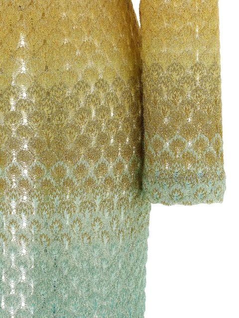 Missoni open-knit cardigan - Yellow