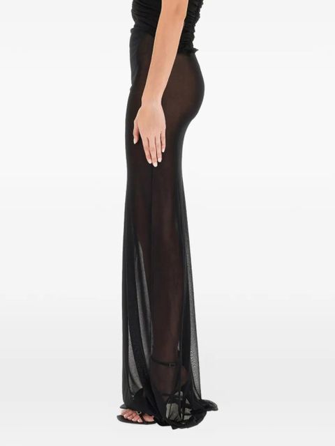 Saint Laurent strapless maxi dress - Black