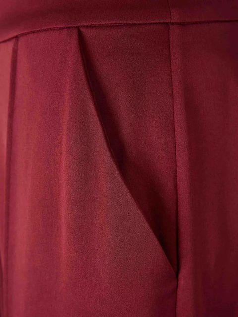 Simkhai pleated wool trousers - Red - zdjęcie produktu nr 2