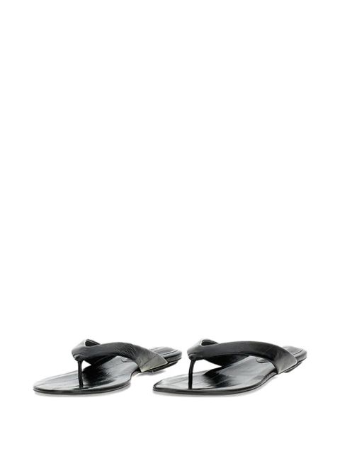 Le Monde Beryl thong-strap flat sandals - Black