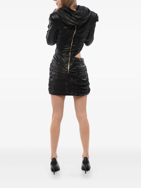 Balmain asymmetric mini dress - Black - zdjęcie produktu nr 2