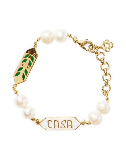 Casablanca Laurel pearl bracelet - Gold - zdjęcie produktu nr 1