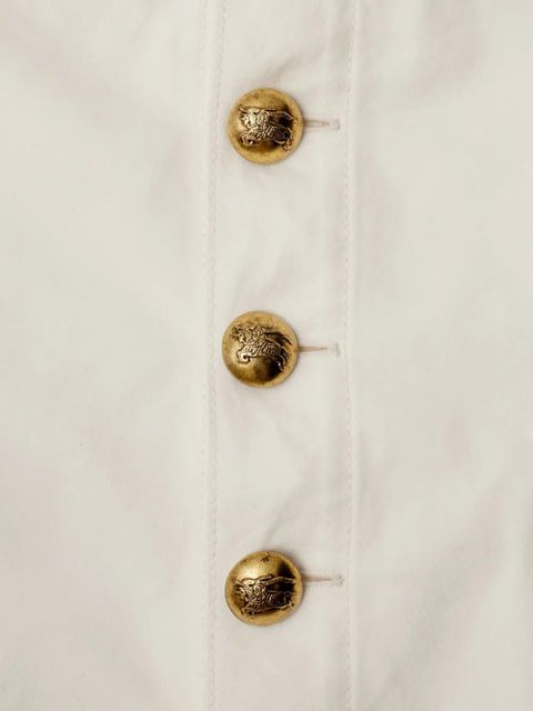 Burberry mini cotton skirt - White - zdjęcie produktu nr 2