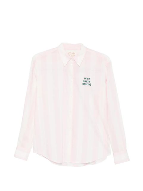 MC2 Saint Barth Meredith striped shirt - Pink - zdjęcie produktu nr 1