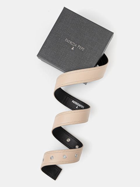 Patrizia Pepe pasek skórzany