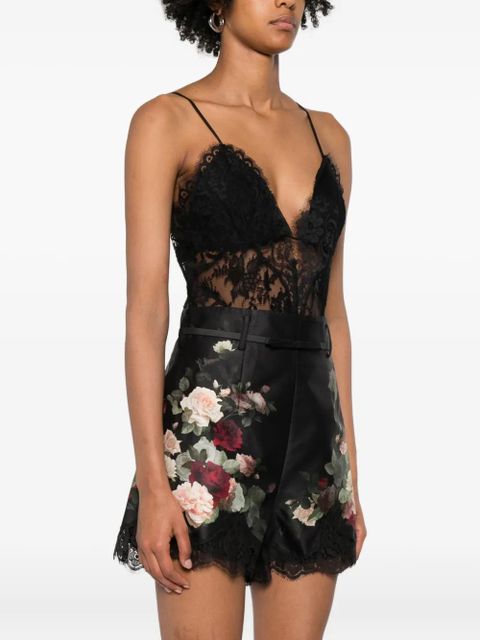 ZIMMERMANN Lace Teddy bodysuit - Black