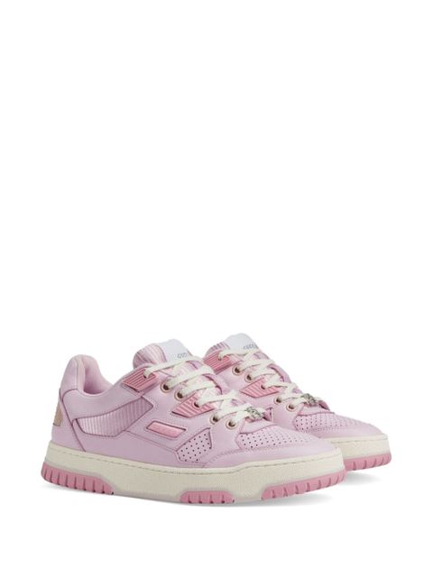 Gucci Interlocking G leather sneakers - Pink