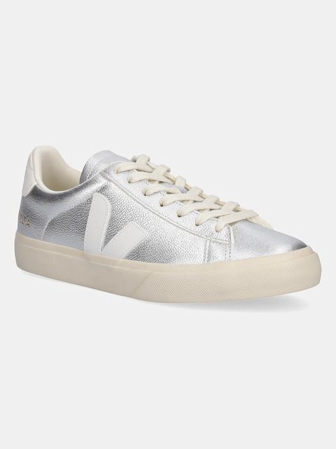 Veja sneakersy skórzane Campo kolor srebrny CP0502684A - zdjęcie produktu nr 1