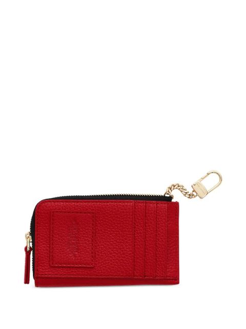 Marc Jacobs top-zip leather wallet - Red