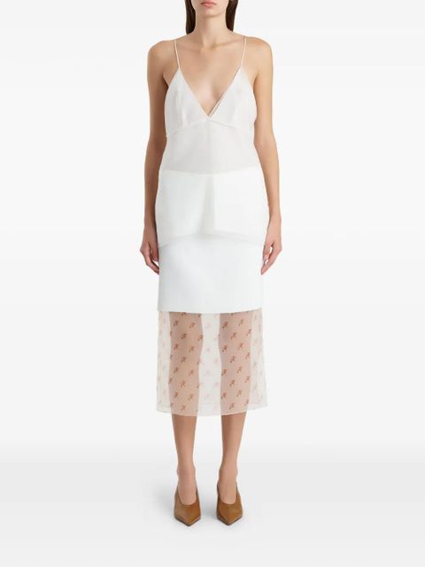KHAITE Sybil skirt - White - zdjęcie produktu nr 2