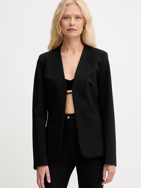 Marciano by Guess marynarka GWEN kolor czarny jednorzędowa gładka 5YGN18 7160A - zdjęcie produktu nr 1