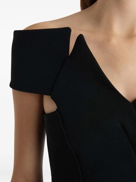 KHAITE Gene dress - Black