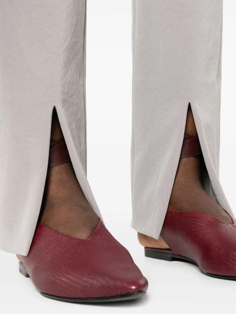 Nanushka split-hem trousers - Grey