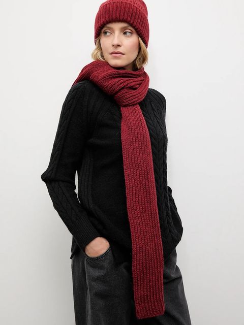 Answear.LAB szalik z wełną