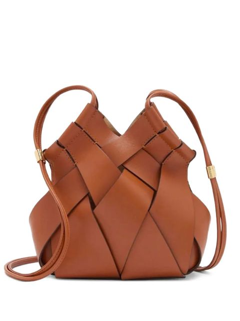 Ulla Johnson Charlotte leather cross body bag - Brown - zdjęcie produktu nr 1