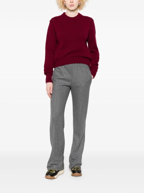 Moncler round-neck sweater - Red