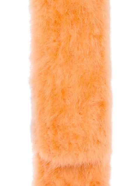 Yves Salomon Feather shawl - Orange - zdjęcie produktu nr 2
