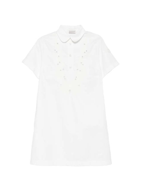 Moncler short-sleeves mini dress - White - zdjęcie produktu nr 1