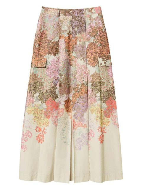 TWINSET floral-print skirt - Neutrals - zdjęcie produktu nr 1