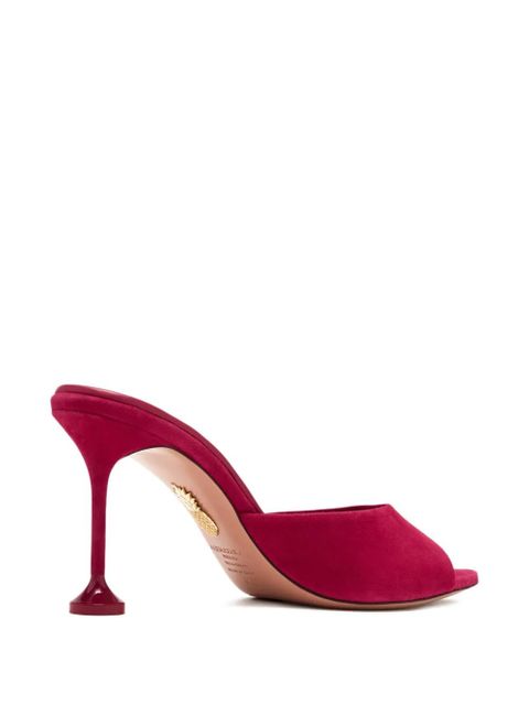 Aquazzura 85mm Bisous open-toe stiletto sandals - Red