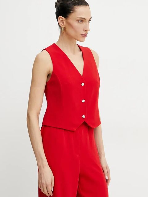 Morgan kamizelka CFLO kolor czerwony jednorzędowa CFLO - zdjęcie produktu nr 1